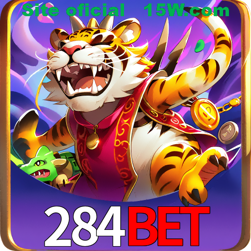 Imagem promocional da 284bet mostrando a plataforma e suas vantagens